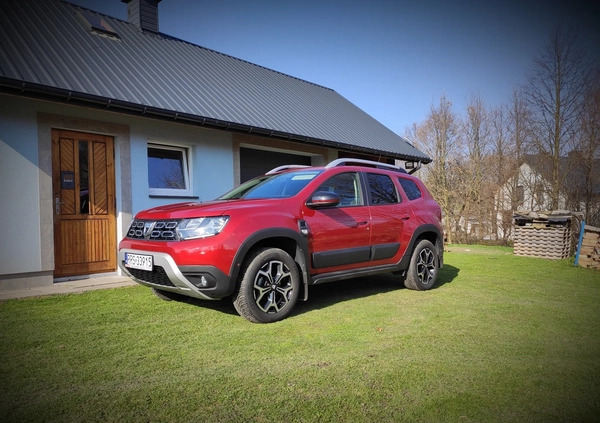 Dacia Duster cena 67900 przebieg: 39436, rok produkcji 2019 z Łęczna małe 379